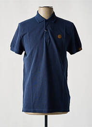 Polo coupe droite manches courtes bleu TBS homme