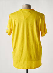 T-shirt jaune TIMEZONE pour homme seconde vue