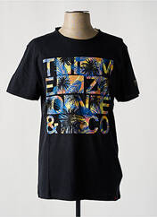T-shirt noir TIMEZONE pour homme seconde vue