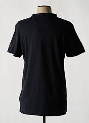 T-shirt noir TIMEZONE pour homme seconde vue
