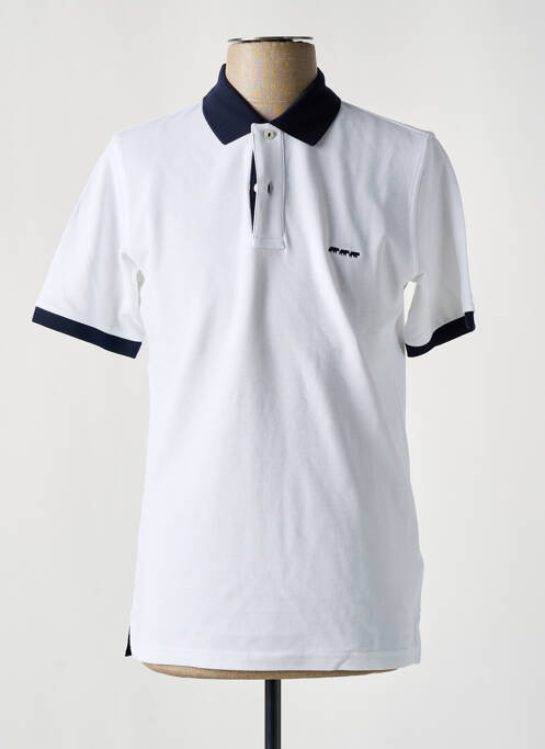 Polo blanc MISE AU GREEN pour homme