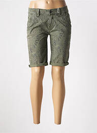 Bermuda slim taille normale vert TIMEZONE femme