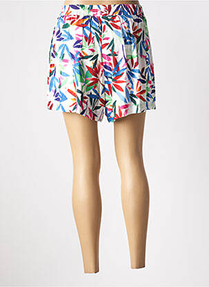 Short taille élastique taille haute blanc MOLLY BRACKEN femme