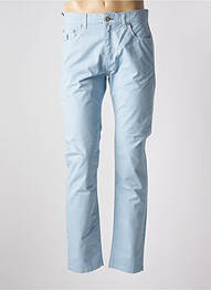 Pantalon droit stretch taille normale bleu clair MCLASSICS homme
