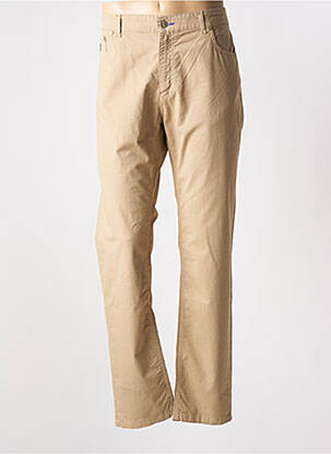 Pantalon droit stretch taille normale beige MCLASSICS homme