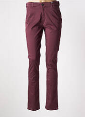 Pantalon chino violet TBS pour femme seconde vue