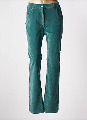 Pantalon droit vert SAINT JAMES pour femme