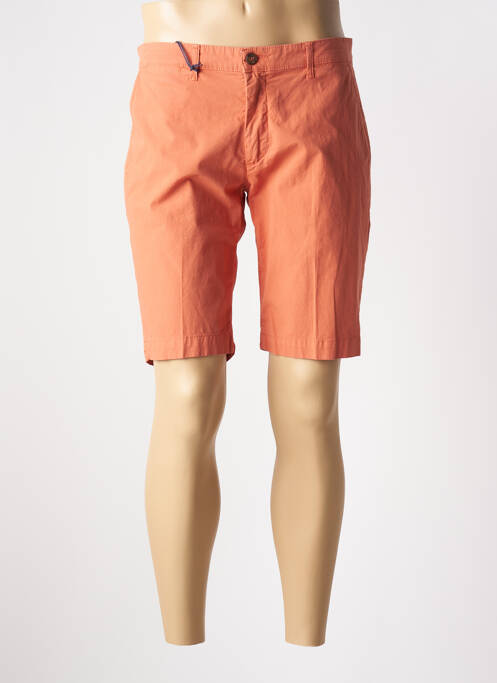 Bermuda stretch taille normale orange MCLASSICS homme