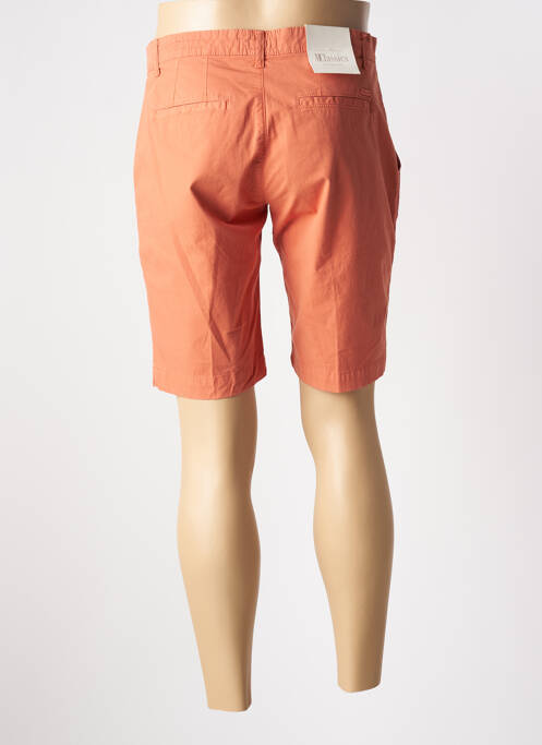 Bermuda orange MCLASSICS pour homme