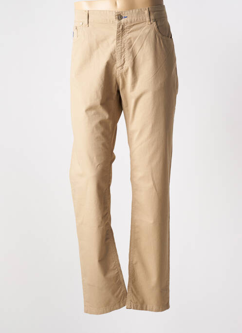 Pantalon droit beige MCLASSICS pour homme