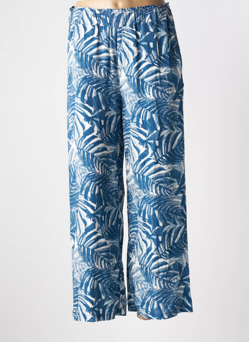 Pantalon large bleu TBS pour femme