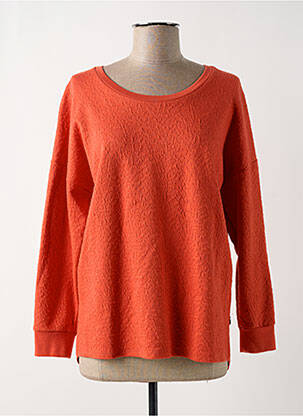 T-shirt manches longues manches longues orange TBS femme