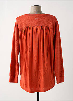 T-shirt manches longues manches longues orange TBS femme