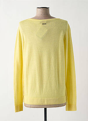 Pull coupe cintrée manches longues jaune SAINT JAMES femme