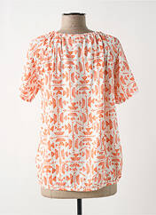 Blouse orange TIMEZONE pour femme seconde vue