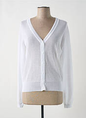 Gilet manches longues blanc MOLLY BRACKEN pour femme seconde vue