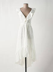 Robe mi-longue blanc MOLLY BRACKEN pour femme seconde vue