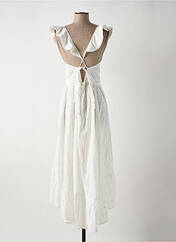 Robe mi-longue blanc MOLLY BRACKEN pour femme seconde vue