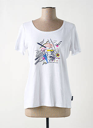 T-shirt blanc CAPTAIN CORSAIRE pour femme