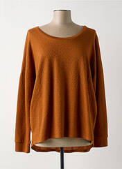 T-shirt marron TBS pour femme seconde vue