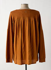 T-shirt marron TBS pour femme seconde vue