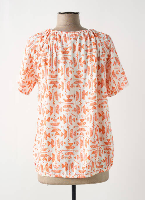 Blouse orange TIMEZONE pour femme