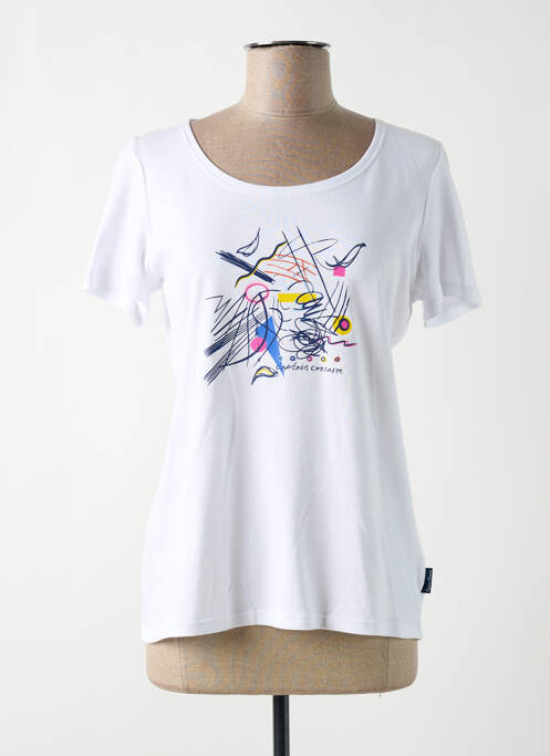 T-shirt blanc CAPTAIN CORSAIRE pour femme
