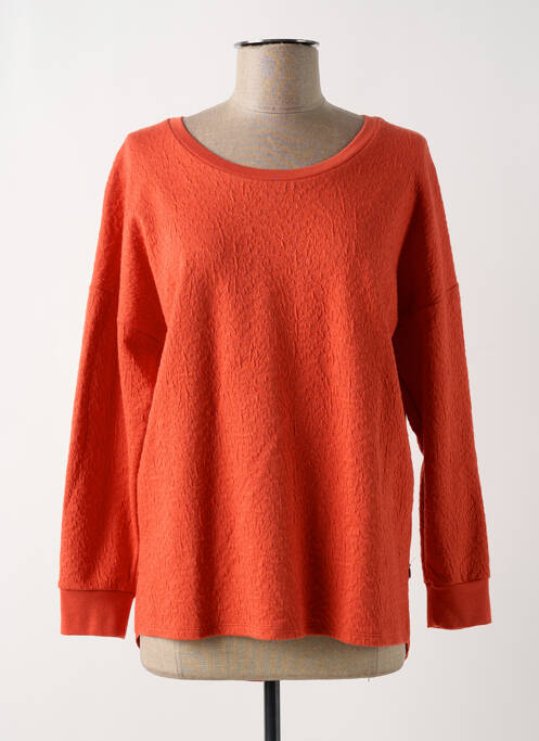 T-shirt orange TBS pour femme