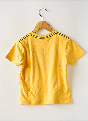T-shirt coupe droite manches courtes jaune BOBOLI garçon