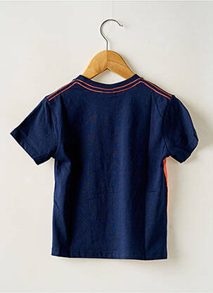 T-shirt coupe droite manches courtes bleu BOBOLI garçon