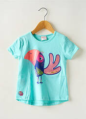 T-shirt bleu BOBOLI pour fille seconde vue