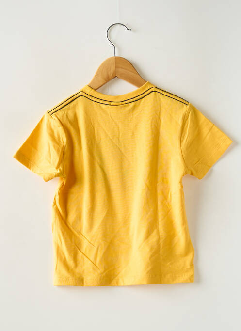 T-shirt coupe droite manches courtes jaune BOBOLI garcon
