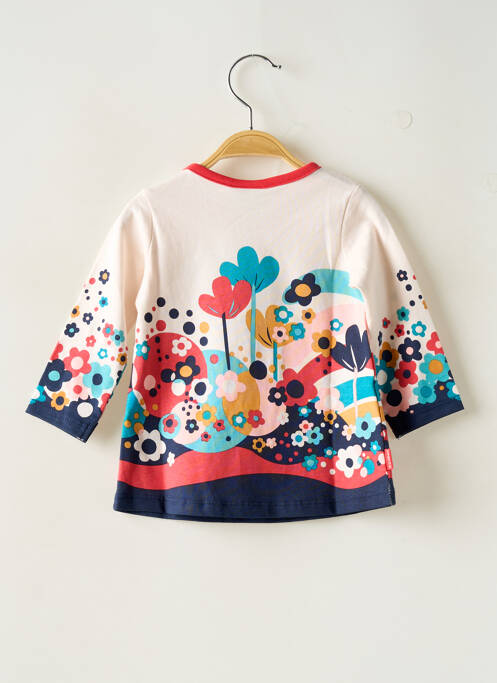 Robe mi-longue beige BOBOLI pour fille