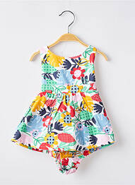 Ensemble short tissage popeline bleu BOBOLI fille