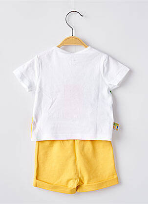 Ensemble short tissage jersey jaune BOBOLI garçon