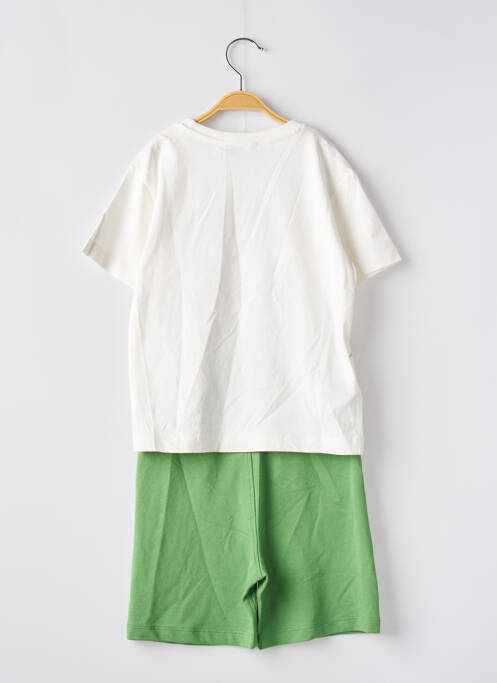 Ensemble short sérigraphie vert MAYORAL garcon