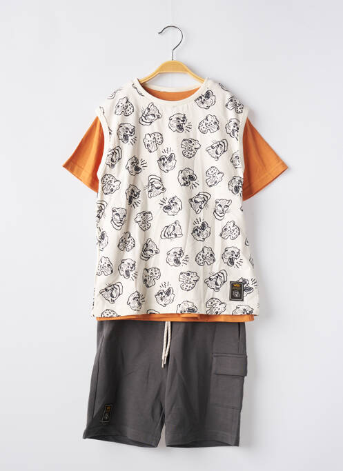Ensemble short gris MAYORAL pour garçon