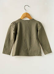 T-shirt vert MAYORAL pour fille seconde vue