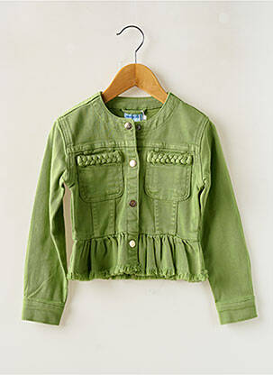 Veste casual vert MAYORAL pour fille