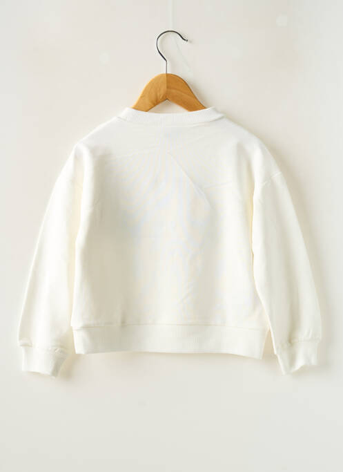 Sweat-shirt blanc MAYORAL pour fille