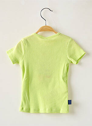 T-shirt coupe cintrée manches courtes vert BOBOLI fille