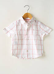 Chemise manches courtes blanc BOBOLI pour garçon seconde vue