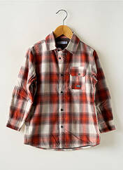 Chemise manches longues rouge MAYORAL pour garçon seconde vue