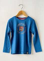 T-shirt bleu GARCIA pour garçon seconde vue