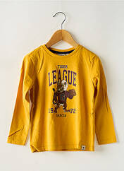 T-shirt jaune GARCIA pour garçon seconde vue