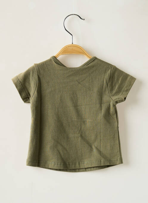 T-shirt coupe droite manches courtes vert BOBOLI fille
