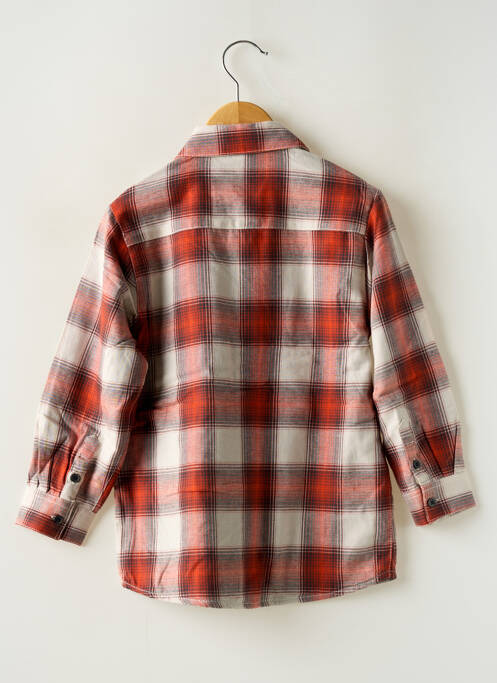 Chemise manches longues rouge MAYORAL pour garçon