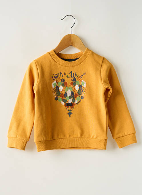 Sweat-shirt jaune BOBOLI pour garçon