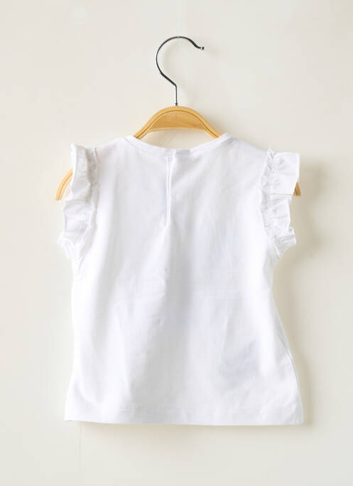 T-shirt blanc MAYORAL pour fille