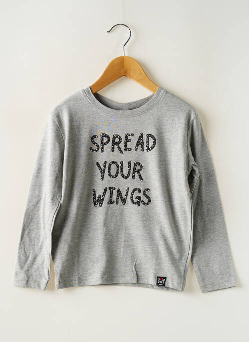 T-shirt gris BOBOLI pour fille